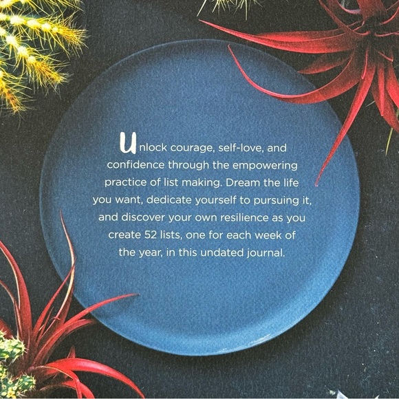 52 Lists For Bravery (A‎ Weekly Guided Self-Confidence and Empowering Journal) - Picture 2 of 2